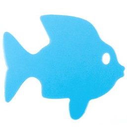 [CLMA7407MD] #BCS~Fish Silhouette - pack of 12