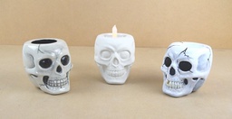 [CLMC463] Skull T-light Box Quantity 6