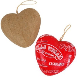 [CLP1032] Small puffy heart PACK OF 6