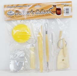 [CLRSET-POT1] Complete pottery tool 8 pc