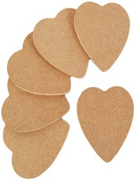 [CLW0095] Heart - 6mm MDF 70x80mm -pack