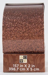 [DCGC-515-00133] Solid Choco. Brown Glitter