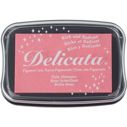 [DE-000-333] Delicata Ink Pad Pink Shimmer