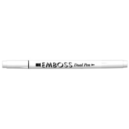 [DE81] Embossing Pen Clear - Chisel Tip