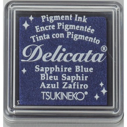 [DE-SML-318] Sapphire Blue Delicata Ink Pad Small