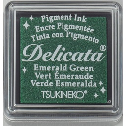 [DE-SML-321] Emerald Green Delicata Ink Pad Small