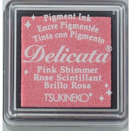 [DE-SML-333] Pink Shimmer Delicata Ink Pad Small
