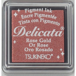 [DE-SML-357] Rose Gold Delicata Ink Pad Small
