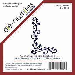 [DN-1019] Die-Namites - Floral Corner