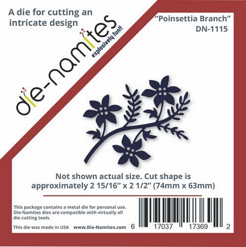 Die-Namites - Poinsettia Branch