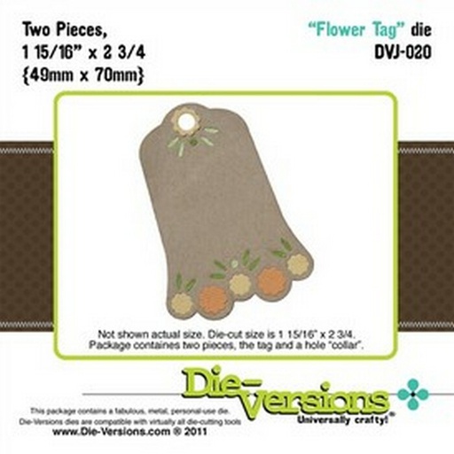 Shapes - Flower Tag