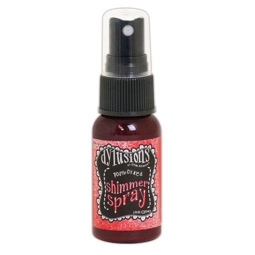 Dylusions Shimmer Spray - Post box Red