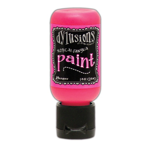 Dylusions Acrylic Paint - Tropical Sangria (1oz)