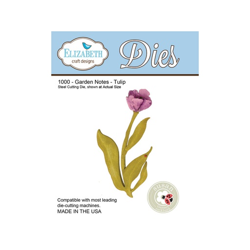 Elizabeth Craft Designs - Garden Notes Tulip Die Set