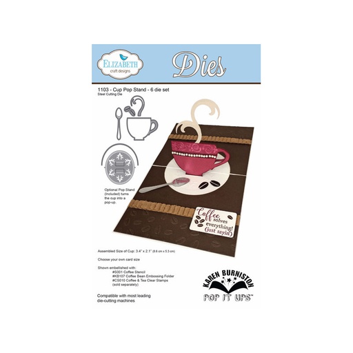 Elizabeth Craft Designs - Cup Pop Stand Die Set – POP IT UPS