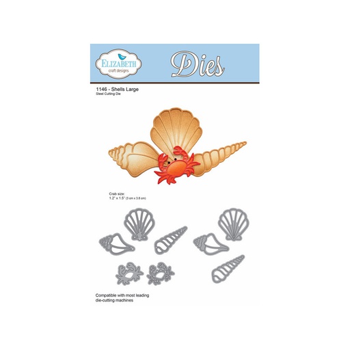 Elizabeth Craft Designs - Sea Shells Die Set