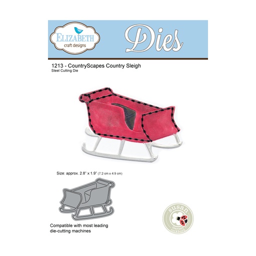 Elizabeth Craft Designs - CountryScapes Country Sleigh Die Set