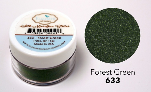 Elizabeth Craft Designs - Forest Green Silk Microfine Glitter