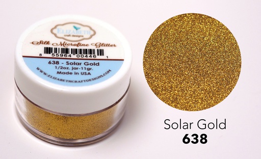 Elizabeth Craft Designs - Solar Gold Silk Microfine Glitter