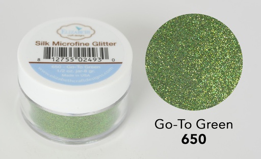 Elizabeth Craft Designs - Go To Green Silk Microfine Glitter