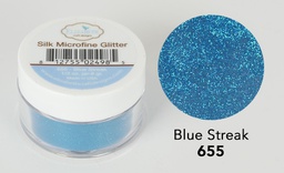 [ECD655] Blue Streak Glitter