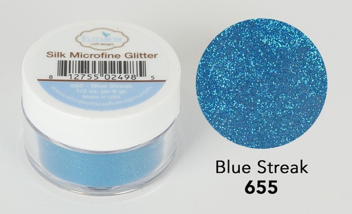 Elizabeth Craft Designs - Blue Streak Silk Microfine Glitter