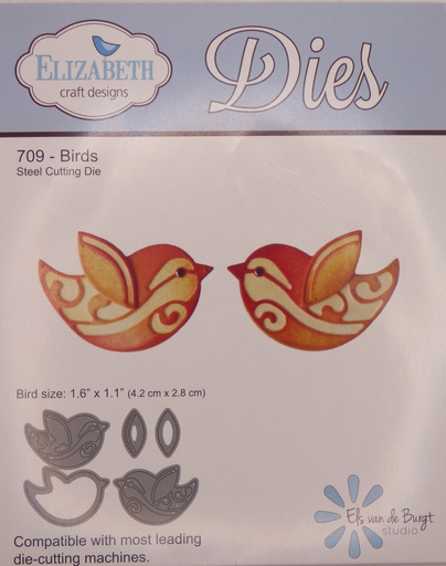 Elizabeth Craft Designs – Birds Die Set