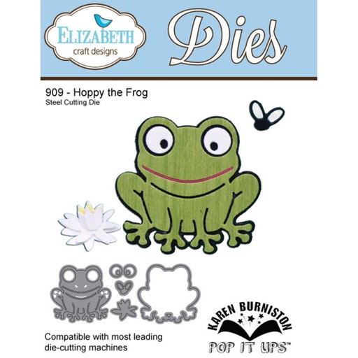 Elizabeth Craft Designs – Hoppy the Frog Die Set