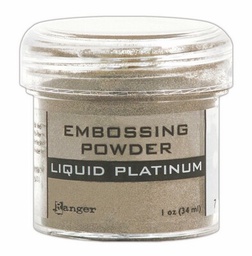 [EPJ37484] Embossing Powder Liquid Platinum 