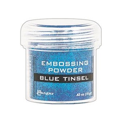 [EPJ41030] Embossing Powder Blue Tinsel