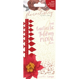 [FLOR94958] Folding Flowers-Poinsettia(LRG)