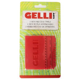 [GL013964779141] Gelli Arts Mini Printing Tools Set 3