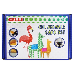 [GL602573739525] Gelli Arts Animals Card Kit
