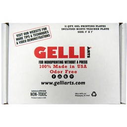 [GL862622000321] 5&quot; x 7&quot; Class Pack of Gelli Printing Plates (11 units)