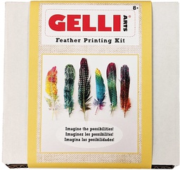 [GL862622000383] Gelli Arts Feather Printing Kit