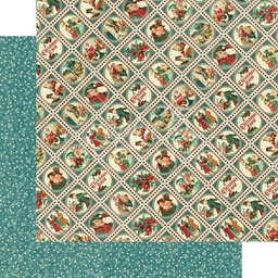 [GR4501188] Christmas Carol Yuletide GreetiSold in Packs of 10 Sheets