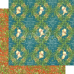 [GR4501730] Kewpie Christmas 12x12 Paper Sold in Packs of 5 Sheets