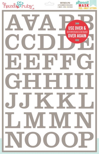 Boutique Alpha, 12x18 2 sheet