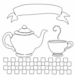 [HSC38788] Stencils Tea Time