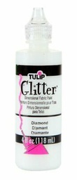 [IL16065] Tulip Glitter Diamond Dimensional Fabriz Paint 4oz