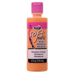 [IL21733] Tulip Matte Mandarin Orange Soft Fabric Paint 4oz