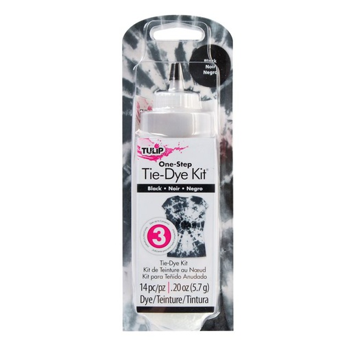 Tulip Black One-step Tie-Dye Kit