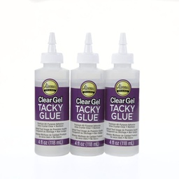 [IL37224] Aleenes Clear Gel Tacky Glue 4-oz. 3 Pack