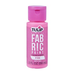 [IL39430] Tulip Matte Pink Brush-On Fabric Paint 2oz
