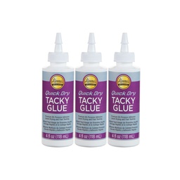 [IL40642] Aleenes Quick Dry Tacky Glue 4 oz. 3 Pack