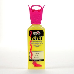 [IL65102] Tulip Puffy Yellow Dimensional Fabric Paint 1.25oz