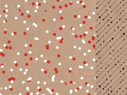 [KAP1598] 12x12 Scrapbook Paper Confetti Sold in Packs of 10 Sheets