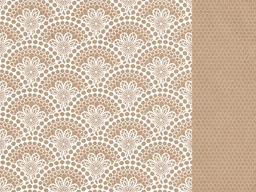 [KAP1600] 12x12 Scrapbook Paper Lace Sold in Packs of 10 Sheets