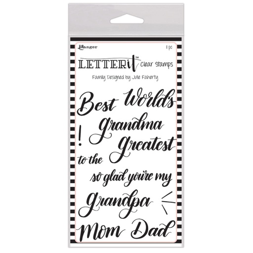 Ranger - Letter It - Family stamp set