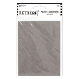 [LES59363] Cardstock Grey 4.25 inch x 5.5 inch